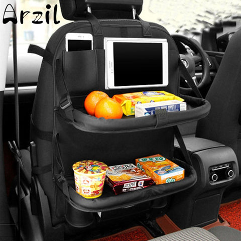 PU Leather Car Seat Travel Storage