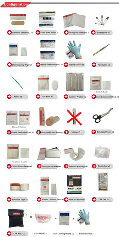 Wilderness Survival Emergency Kit Set